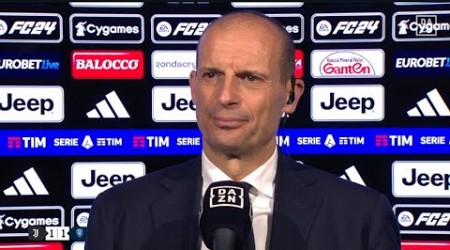 Intervista Allegri dopo Juventus - Empoli 1-1 : &quot;L&#39;Inter Vincerà lo Scudetto&quot; | Post Partita #juve