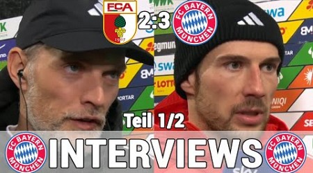 Tuchel &amp; Goretzka nach Auswärtssieg: ,,Mir egal ob ich Sh*tstorm bekomme!&quot; 1/2 | Augsburg 2:3 Bayern