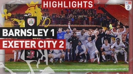 HIGHLIGHTS: Barnsley 1 Exeter City 2 (27/1/24) EFL Sky Bet League One