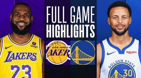 LAKERS at WARRIORS | FULL GAME HIGHLIGHTS | January 27, 2024