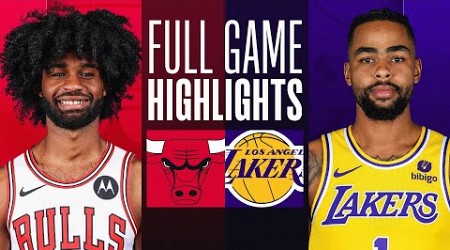 BULLS at LAKERS | FULL GAME HIGHLIGHTS | January 25, 2024