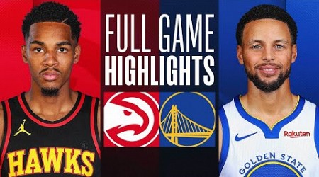 HAWKS at WARRIORS | FULL GAME HIGHLIGHTS | January 24, 2024