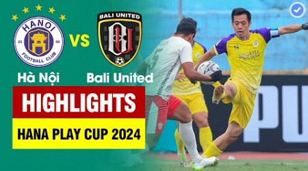 Highlights Hà Nội vs Bali United | Đôi công hấp dẫn - sao Bali nhận thẻ đỏ - loạt 11m cân não