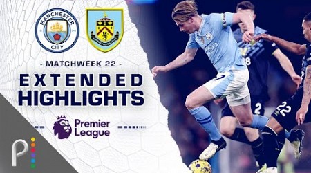 Manchester City v. Burnley | PREMIER LEAGUE HIGHLIGHTS | 1/31/2024 | NBC Sports