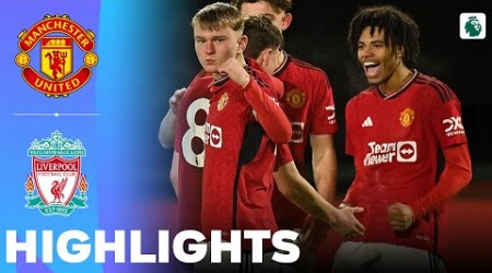 Manchester United vs Liverpool | What a Game | Highlights | U18 Premier League 30-01-2024