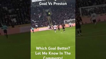 Which Goal Better? KLP Screamer Vs Peterborough Or Jaden Philogene Solo Goal Vs Preston #hullcity