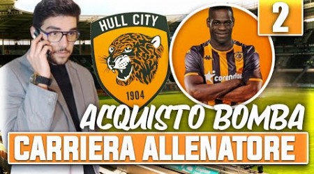 SUPER MARIO BALOTELLI FIRMA PER NOI!!! | CARRIERA ALLENATORE HULL CITY [GAMEPLAY, EPISODIO 2]