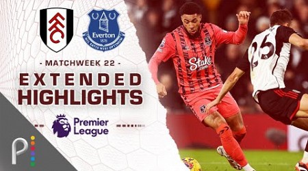 Fulham v. Everton | PREMIER LEAGUE HIGHLIGHTS | 1/30/2024 | NBC Sports