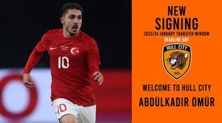 ABDÜLKADIR ÖMÜR SIGNS FOR HULL CITY