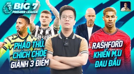 BIG 7 PREMIER LEAGUE 31/1 - NEWCASTLE ĐẢ BẠI VILLA, PHÁO THỦ CÓ THÊM 3 ĐIỂM, MU ĐAU ĐẦU VÌ RASHFORD