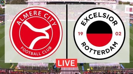 Almere City FC vs Excelsior Live | Eredivisie 2024 | Match Live Today