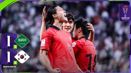 #AsianCup2023 | Round of 16 : Saudi Arabia 1 (2) - (4) 1 Korea Republic