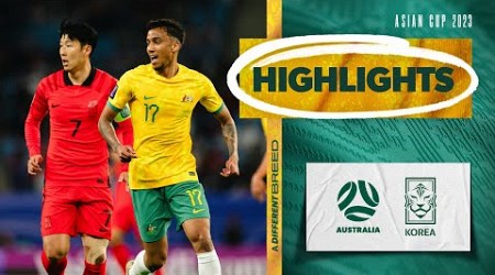 Australia v Korea Republic | Highlights | AFC Asian Cup 2023