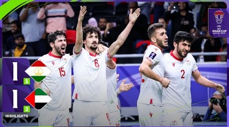 #AsianCup2023 | Round of 16 : Tajikistan 1 (5) - (3) 1 United Arab Emirates