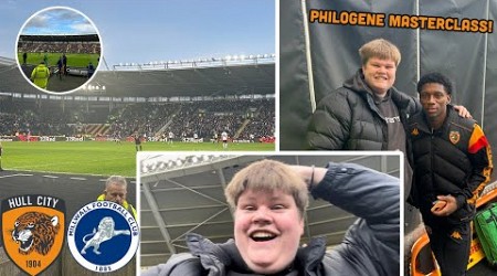 PHILOGENE MASTERCLASS AS TIGERS MOVE INTO THE PLAYOFFS! Hull City 1-0 Millwall FC Matchday Vlog!