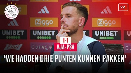 Teleurgestelde Henderson bespreekt debuut in Ajax-PSV en geeft eerlijke mening over Taylor