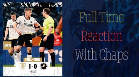 Full Time Reaction Hull 1 - 0 Millwall With Chapz #millwall #millwallfc #hullcity #championship