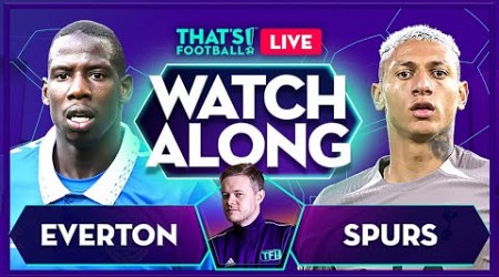 EVERTON vs TOTTENHAM | Mark Goldbridge LIVE