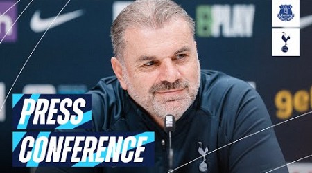 ANGE POSTECOGLOU PRESS CONFERENCE // EVERTON V TOTTENHAM HOTSPUR