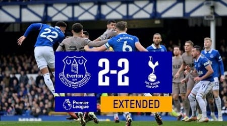 EXTENDED HIGHLIGHTS: EVERTON 2-2 TOTTENHAM