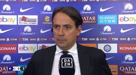 Intervista Inzaghi dopo Inter - Juventus 1-0 : &quot;Abbiamo Difetti? NO.&quot; | Post Partita #inter