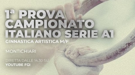 Montichiari - 1ª Prova Campionato Serie A1 - Artistica M/F