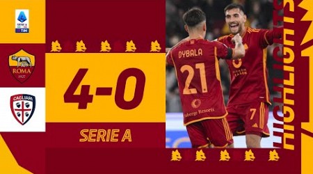 Roma 4-0 Cagliari | Serie A Highlights 2023-24