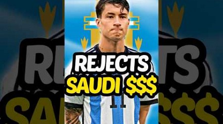 Prized Wonderkid REJECTS Saudi bag!