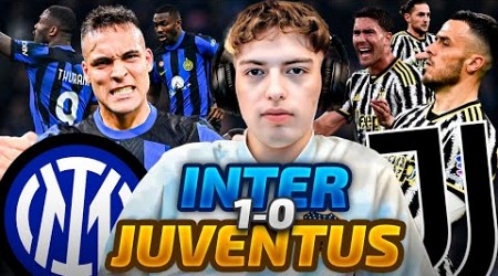 DAVOO XENEIZE REACCIONA A INTER 1 JUVENTUS 0 (2024) - SERIE A