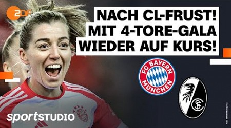 FC Bayern München – SC Freiburg Highlights | Frauen-Bundesliga, 12. Spieltag 2023/24 | sportstudio