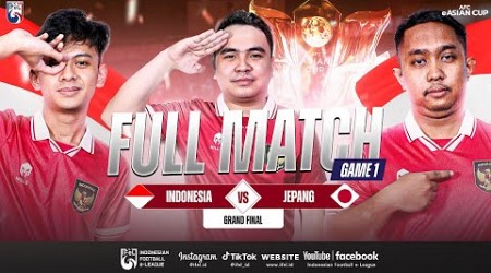 FULL MATCH FINAL GAME 1: INDONESIA VS JEPANG | AFC eASIAN CUP QATAR