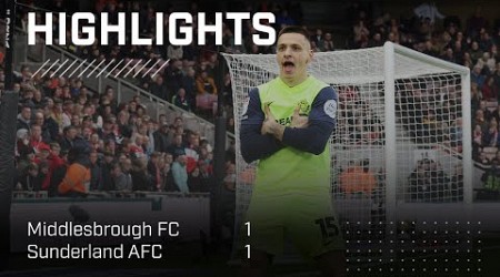 Rusyn Secures Point | Middlesbrough FC 1 - 1 Sunderland AFC | EFL Championship Highlights