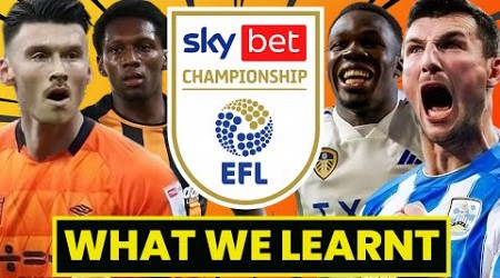 BLACKBURN IN CRISIS &amp; TOP SIX DRAMA! 10 THINGS WE LEARNT THIS WEEKEND IN THE CHAMPIONSHIP!