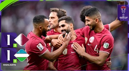 #AsianCup2023 | Quarter-final : Qatar 1 (3) - (2) 1 Uzbekistan