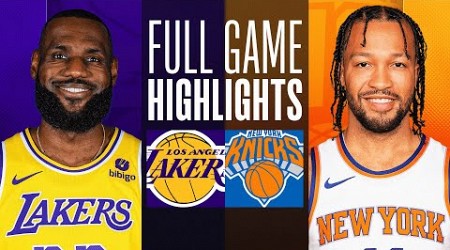 LAKERS at KNICKS | FULL GAME HIGHLIGHTS | February 3, 2024