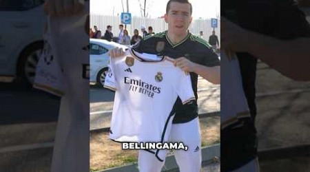 SPOTKAŁEM BELLINGHAMA?!❤️ #realmadrid #bellingham #piłkanożna #shorts