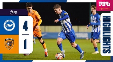 PL Cup Highlights: Brighton 4 Hull City 1