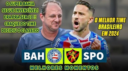 O SUPER BAHIA ATR0PEL0U E SEGUE INVENCÍVEL! EVERTON RIBEIRO DA SHOW E CRAQUE DO TIME DECIDE CLASSICO