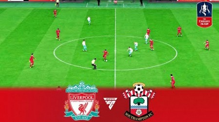 Liverpool vs Southampton Emirates FA Cup 5th Round FC 24