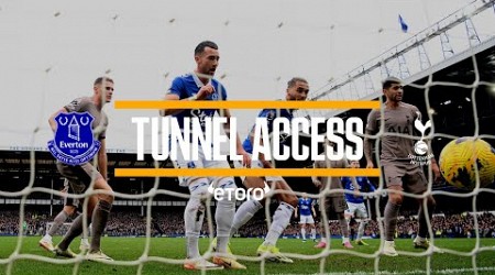 BLUES RESCUE POINT IN INJURY-TIME! | TUNNEL ACCESS: EVERTON V SPURS