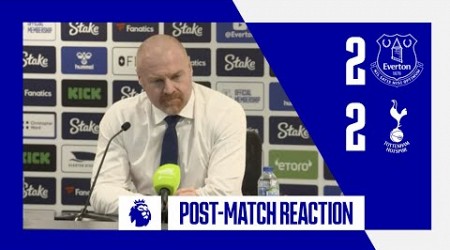 EVERTON 2-2 TOTTENHAM | Sean Dyche&#39;s post-match press conference