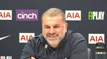 &quot;DISAPPOINTING! LOOK AT YOU ALL!&quot; PRESS CONFERENCE: Ange Postecoglou: Everton v Tottenham