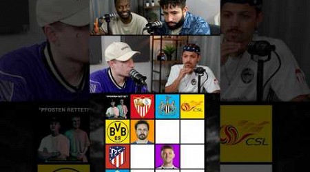 2 gegen 2 Tic Tac Toe mit @steakandlobster_ ❤️ #fussball #tictactoe #bundesliga #3gewinnt #podcast