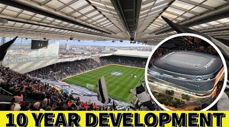 Newcastle United To COPY Bernabéu EXPANSION?! St. James’ Park Redevelopment Plans 2024