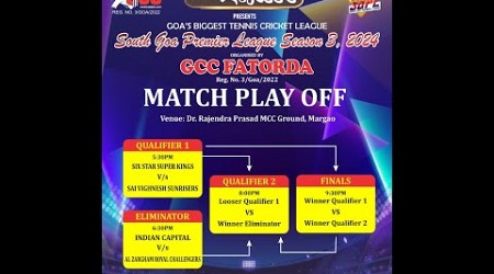 FINAL DAY I SOUTH GOA PREMIER LEAGUE (SGPL) 2024