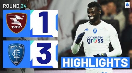 SALERNITANA-EMPOLI 1-3 | HIGHLIGHTS | Empoli secure massive win on the road | Serie A 2023/24