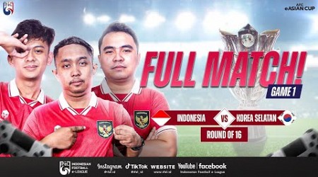 FULL MATCH GAME 1: INDONESIA VS KOREA SELATAN | AFC eASIAN CUP QATAR