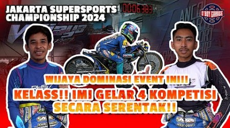 WIJAYA RACING KEDIRI MENCURI PERHATIAN DI EVENT DRAG BIKE JAKARTA SUPERSPORT CHAMPIONSHIP!!