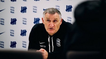 Tony Mowbray | Sheffield Wednesday v Birmingham City | Sky Bet Championship pre-match presser