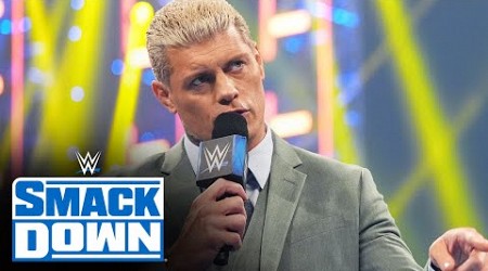 Cody Rhodes lays out WrestleMania plan for Roman Reigns: SmackDown highlights, Feb. 2, 2024